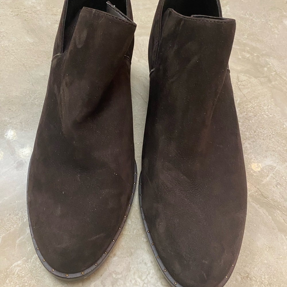 ANTONIO MELANI Women's Dark Brown Heeled Boots